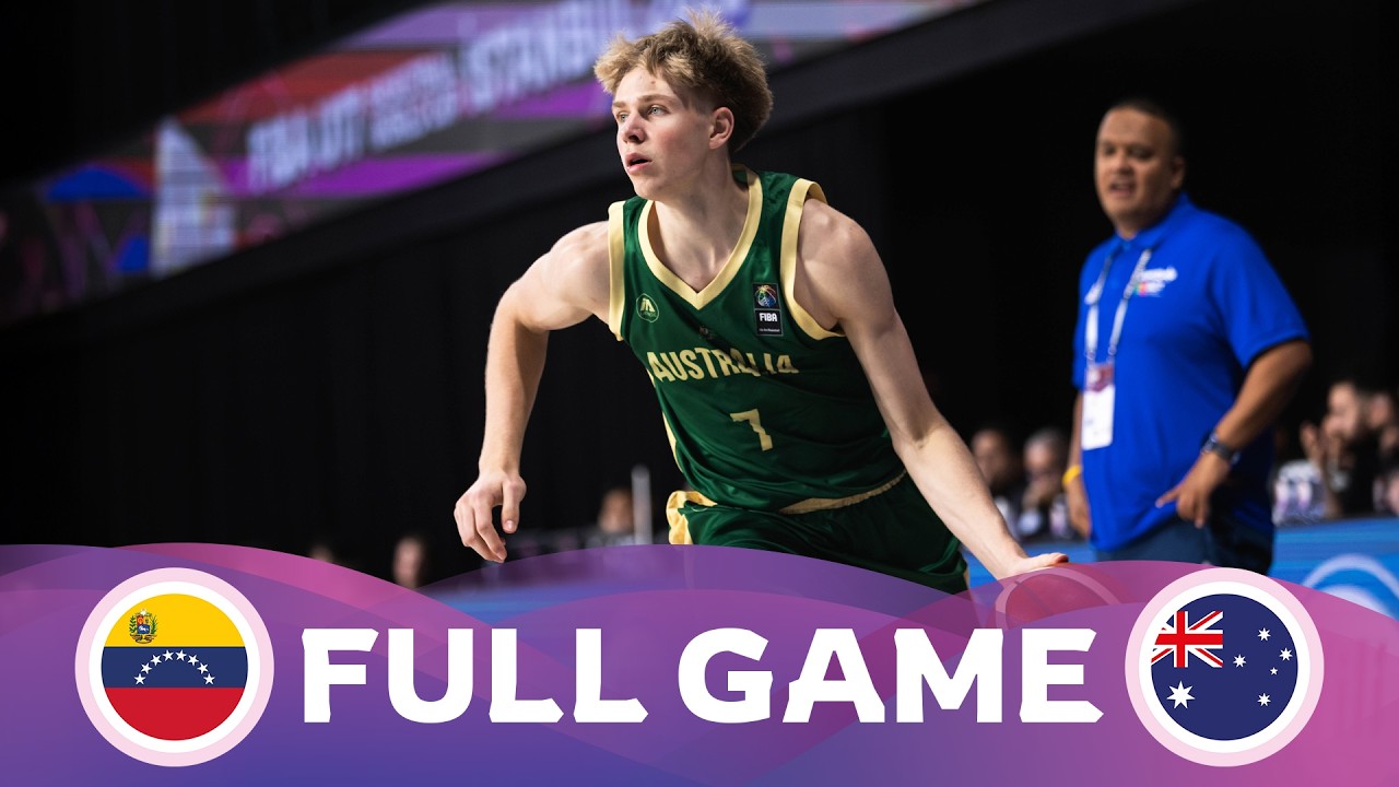 Group Phase | Venezuela v Australia | Full Basketball Game | FIBA U17 Basketball World Cup 2026
