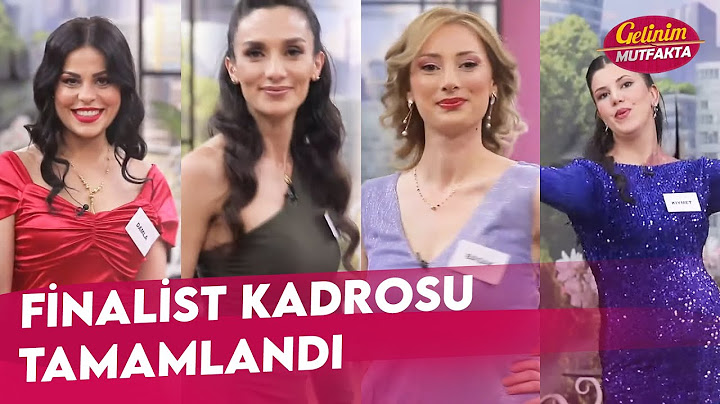 6. Sezon Finalistleri Açıklanıyor - Gelinim Mutfakta 3 Haziran Pazartesi