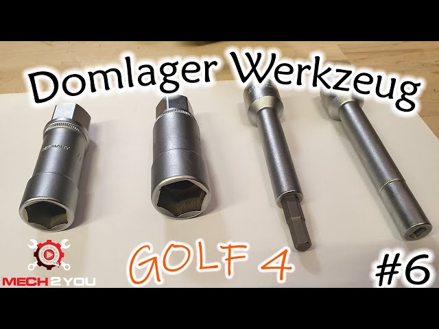 Ovalzapfen Schlüssel KFZ Spezialwerkzeug Stoßdämpferwechsel für VW Golf 3 4