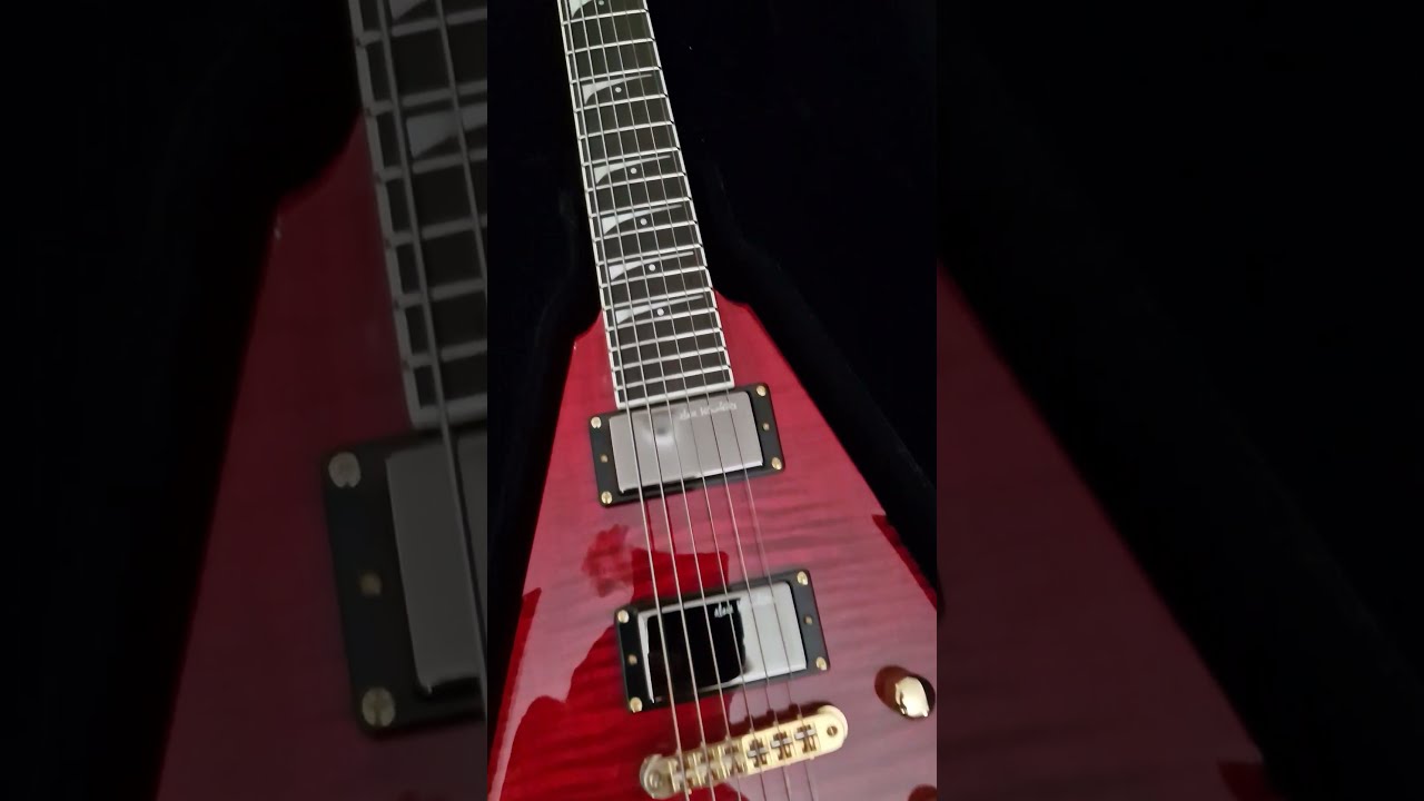 希少DEAN GUITARS Dave Mustaine VMNT Open Box Dean Dave Mustaine V StradiVMNT Electric Guitar