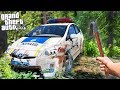 🚔🚨 Нашёл в лесу заброшенный приус копов! Угнал полицейскую машину у глупых копов gta 5 моды гта 5