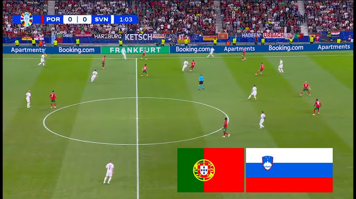 PORTUGAL vs. SLOVENIA | LIVE MATCH TODAY | EUFA EURO 2024 1/8 -FINAL - FULL MATCH GAMEPLAY