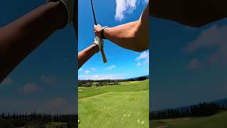 Instant ⛳️ Review: Kapalua Plantation Golf Course#pov #maui #lahaina #wiisports #golftok