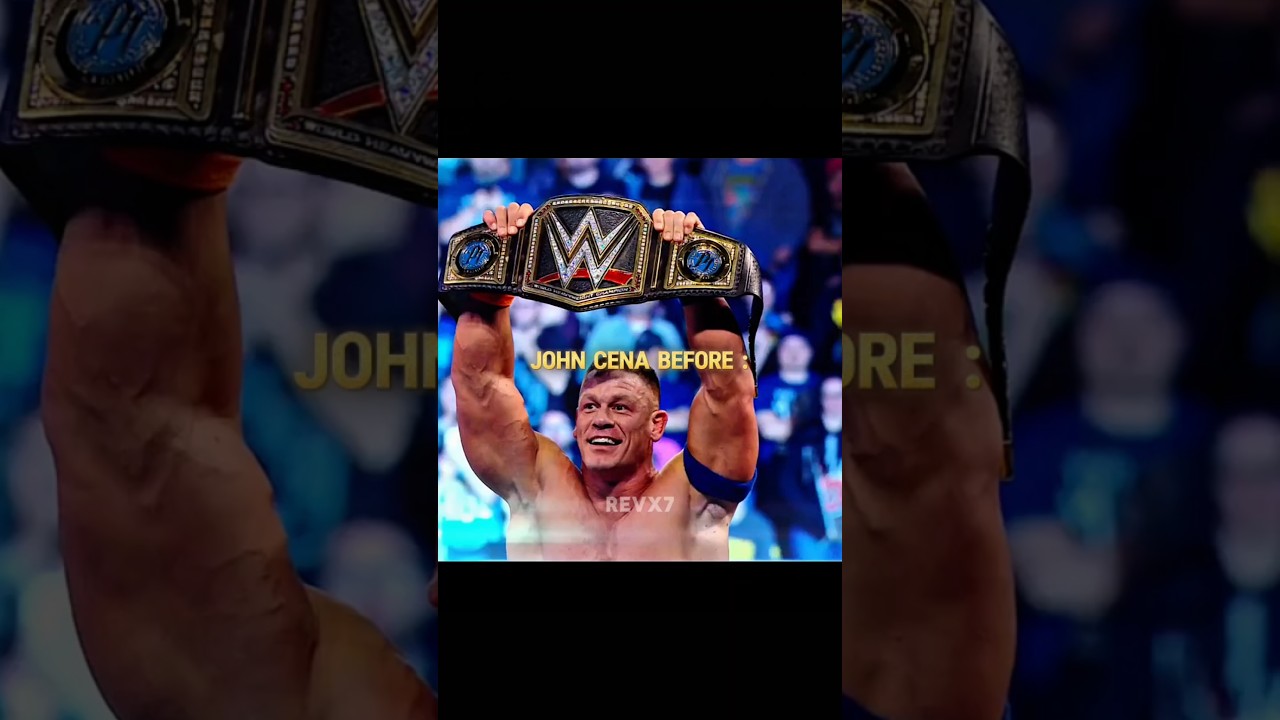 John Cena Winning WWE Title 