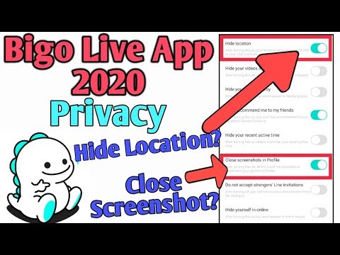 Bigo Live App 2020 || All Important Privacy Settings. How to make Kick Out?