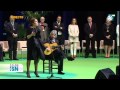 Estrella Morente canta el himno de Andalucía