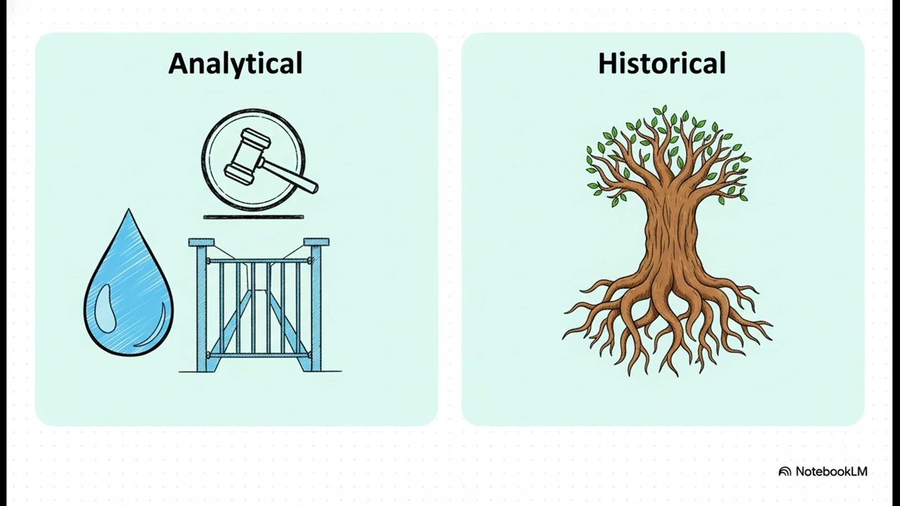 कानून  दो प्रतिस्पर्धी सिद्धांत | ANALYTICAL SCHOOL v/s HISTORICAL SCHOOL | 