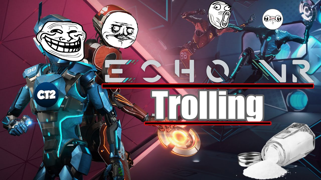 Slamming people in VR [Funny Moments] Echo VR YouTube