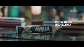 Halls | Respira fundo e manda bala  | Sticker do chefe