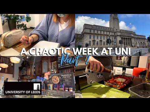 ONLINE UNIVERSITY WEEKLY VLOG (Part 2) | University of Leeds