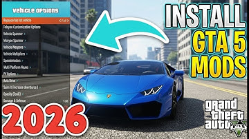 How to Install  mod in gta 5 & Use Menyoo Mod in GTA 5 (2026) | Full PC Guide