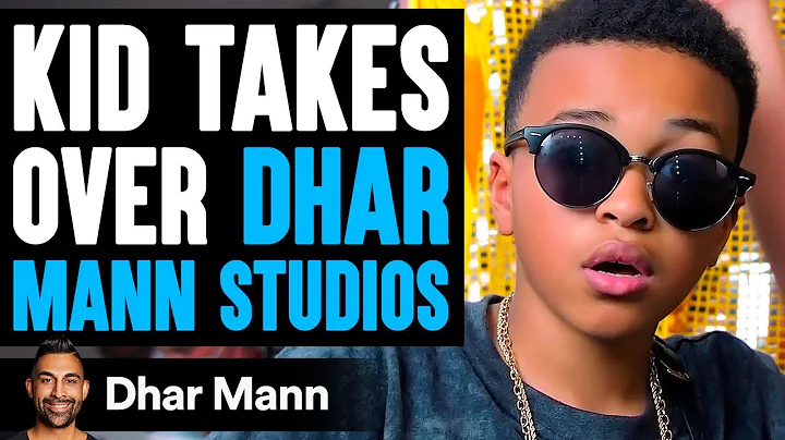 Kid TAKES OVER DHAR MANN STUDIOS, What Happens Is ...