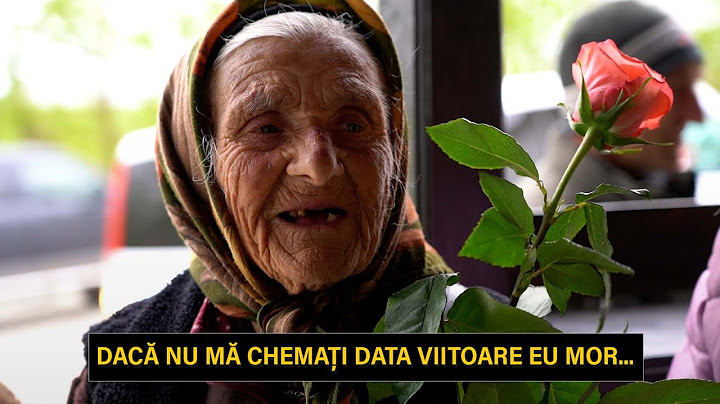 Dacă nu mă chemați data viitoare eu mor…