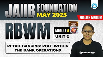 JAIIB May 2025 | JAIIB RBWM Module A Unit 2 | JAIIB English Medium |JAIIB Exam Preparation 2025
