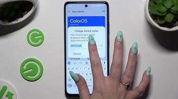 OPPO A40 - How to Change Device Name | Personalization Guide