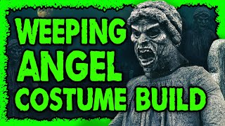 Weeping Angel Costume Build - Pool Noodle Angel Wings