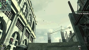 MW3 - throwing knife across Bakaara