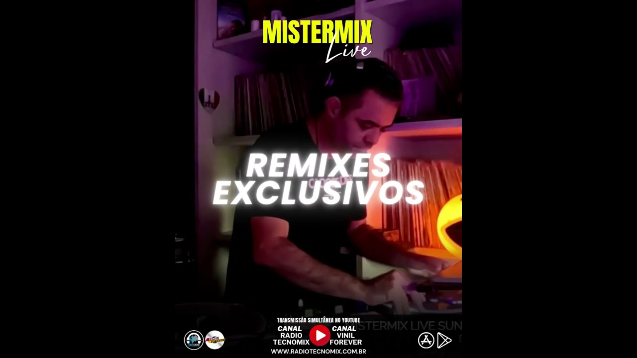 🎶 TERÇOU, GALERAAA! 🎶 HOJE TEM MISTERMIX LIVE AS 20H