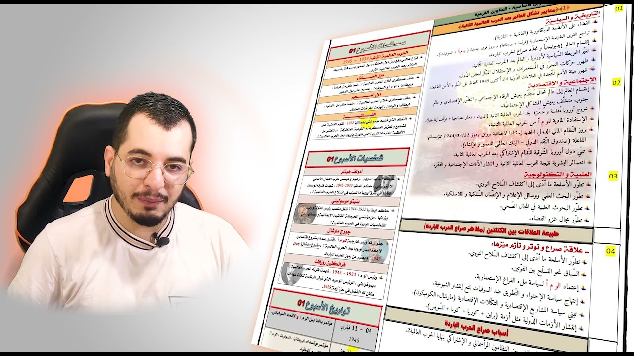 السيطرة على مادة التاريخ || تحدي الأسبوع 01