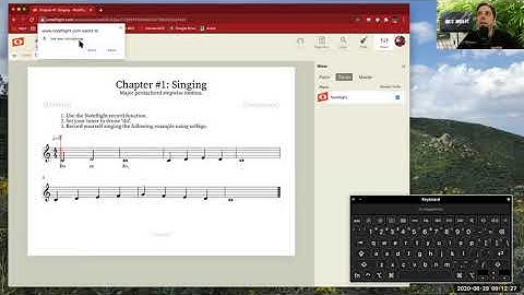 Noteflight: Microphone Settings and Singing (Chapter #1: Singing)