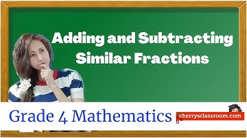 Adding and Subtracting Similar Fractions Grade 4/ Tagalog