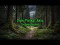 Dark Forest Rain and Thunder Sounds | Relaxing Nature Ambience for Sleep &amp; Study #wildlife #nature