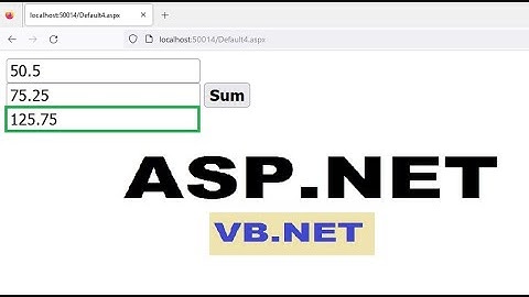 ASP.net (VB.net) sum of two textbox values into third textbox in ASP.net