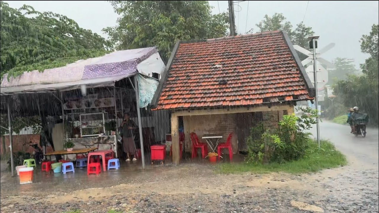 ភូមិដូនទាវ ខេត្តបាត់ដំបង / Duon Teav Village Street Food in Battambang Province, Cambodia