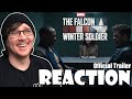 THE FALCON AND THE WINTER SOLDIER - Official Trailer Reaction! Super Bowl 2021 Ad