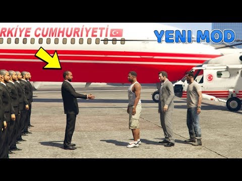 TÜRKIYE CUMHURBAŞKANI 2019 MODU ÇIKTI (GTA 5)