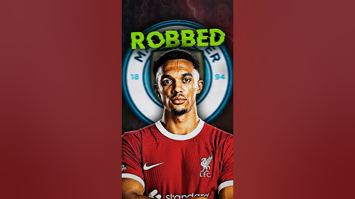 When Liverpool ROBBED Man City…