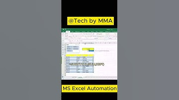 Streamline Your Work with MS Excel Automation!