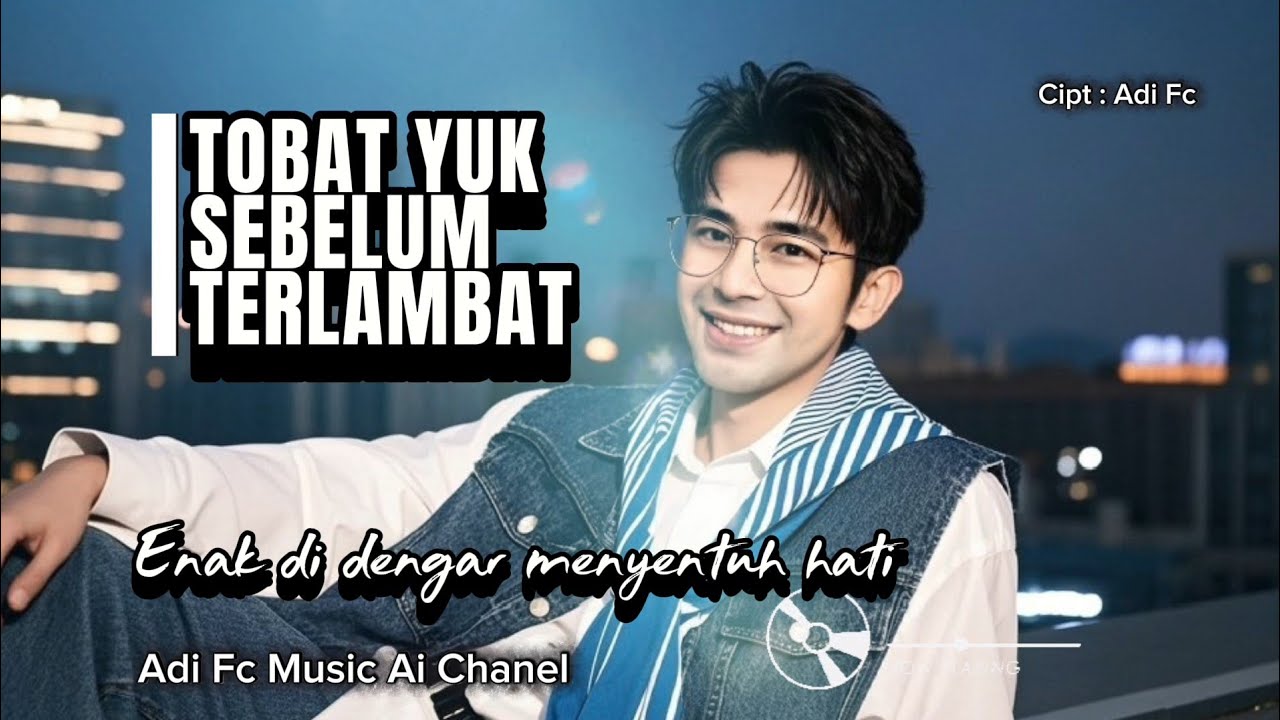 TOBAT YUK SEBELUM TERLAMBAT ,enak di dengar dan sangat menyentuh hati.PopMelayu dj dangdut religi 🎧🤲