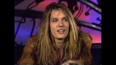 Classic Interview Clip: Sebastian Bach Formally Of Skid Row Addresses TShirt Controversy 1991