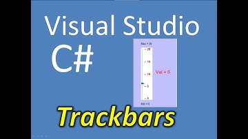 C# TrackBars