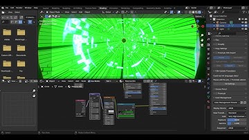 Blender Tutorial Make a Sci-Fic 3d Hologram #blender #blendertutorial