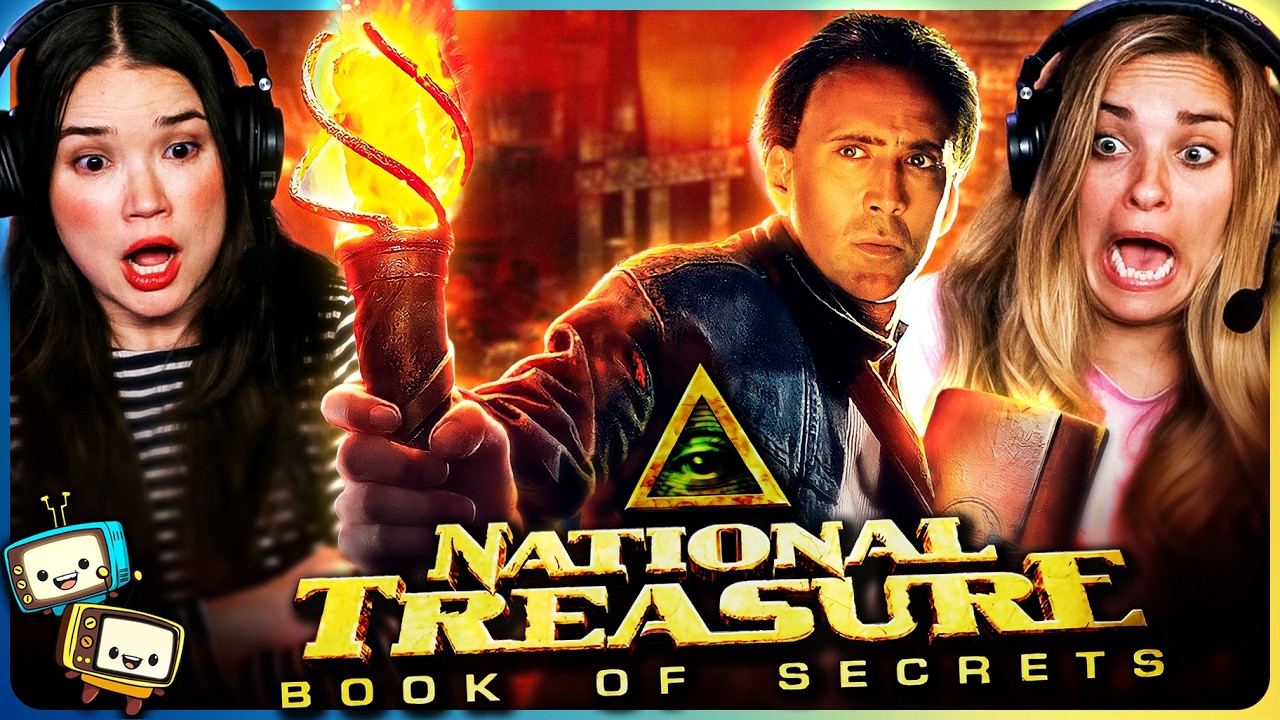 NATIONAL TREASURE: BOOK OF SECRETS (2007) Movie Reaction! | First Time Watch! | Nicolas Cage