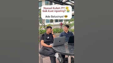 Nyesel Kuliah IT? Salah Jurusan? Gak kuat ngoding? Tonton Ini sebelum keluar! #kuliah #informatika