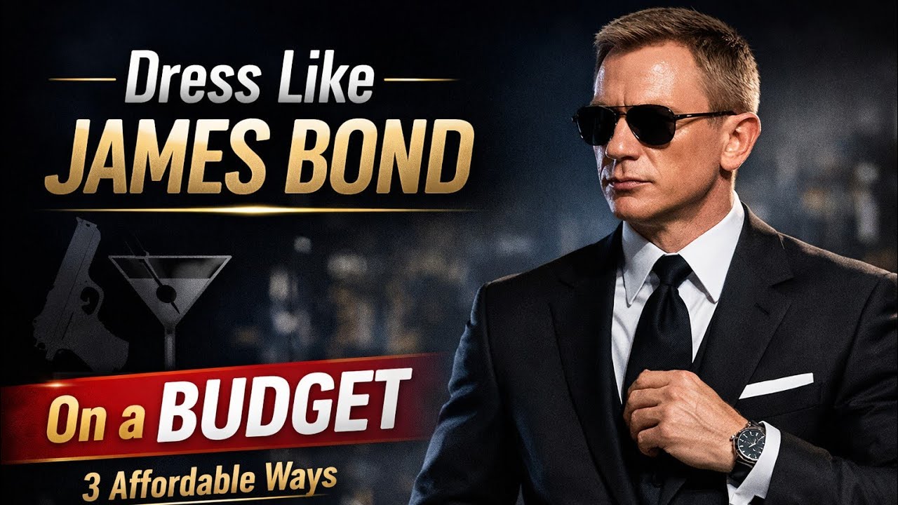 Look Like Daniel Craig on a Budget — James Bond Style Tips