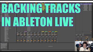 How to make backing tracks in Ableton Live with multiple songs in one file