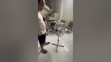 QUẠT CÂY CHẾ TỪ CỤC NÓNG ĐIỀU HOÀ 800k SHIP TOÀN QUỐC #KhánhHòaQuạtGió #Zalo0966693996