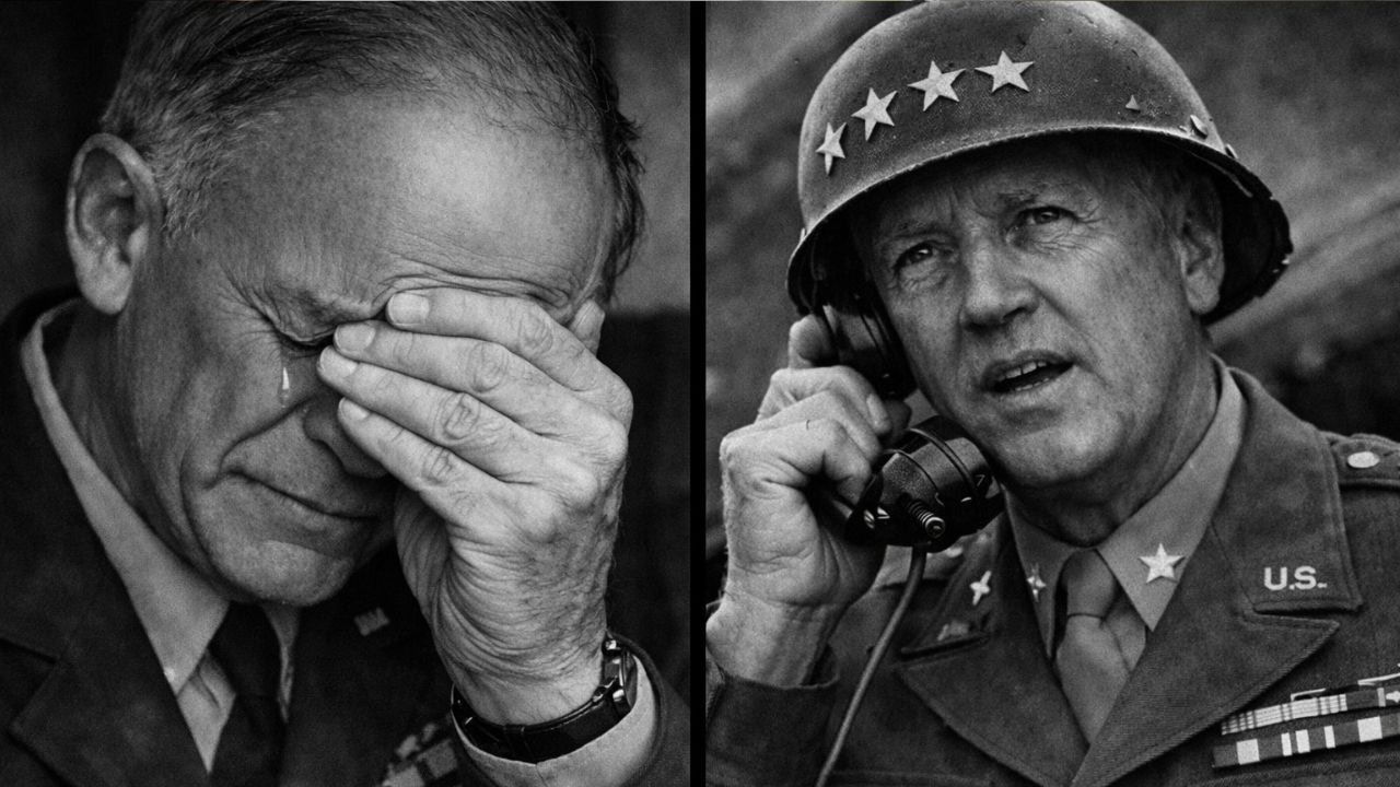 What Patton Said to Eisenhower That Made Him Cry – 4 Words That Changed Everything