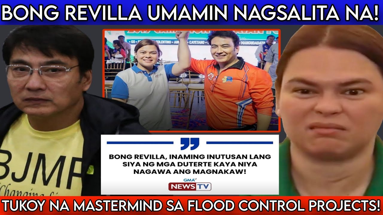 BONG REVILLA AT SARA DUTERTE BUKING NA! TUKOY NA M4STERMIND SA FLOOD  CONTROL PROJECTS SC4NDAL!