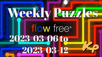 Flow Free - Weekly Puzzles - Frames Challenge - 2023-03-06 to 12 - March 6th to 12th 2023
