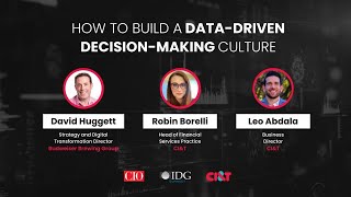 [CI&T Webinar] How to Build A Data-Driven Decision-Making Culture