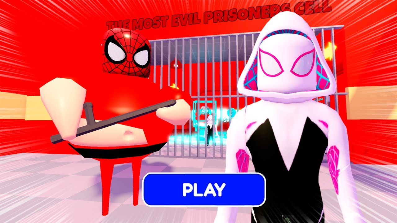 SPIDER-MAN BARRY'S PRISON RUN Obby New Update Roblox - All Bosses Battle Walkthrough FULL GAME