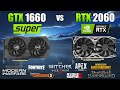 GTX 1660 Super vs RTX 2060 Test in 8 Games