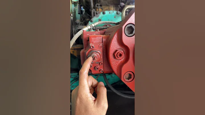 This is how to increase the speed movement of excavator on KAWASAKI K3V main pump