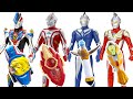 奧特曼變身道具大集合 超人力霸王玩具 ultraman toysウルトラヒーロー変身なりきりセット