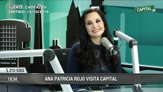 Actriz, Ana Patricia Rojo en el prog. radial de Carlos Galdós en Capital